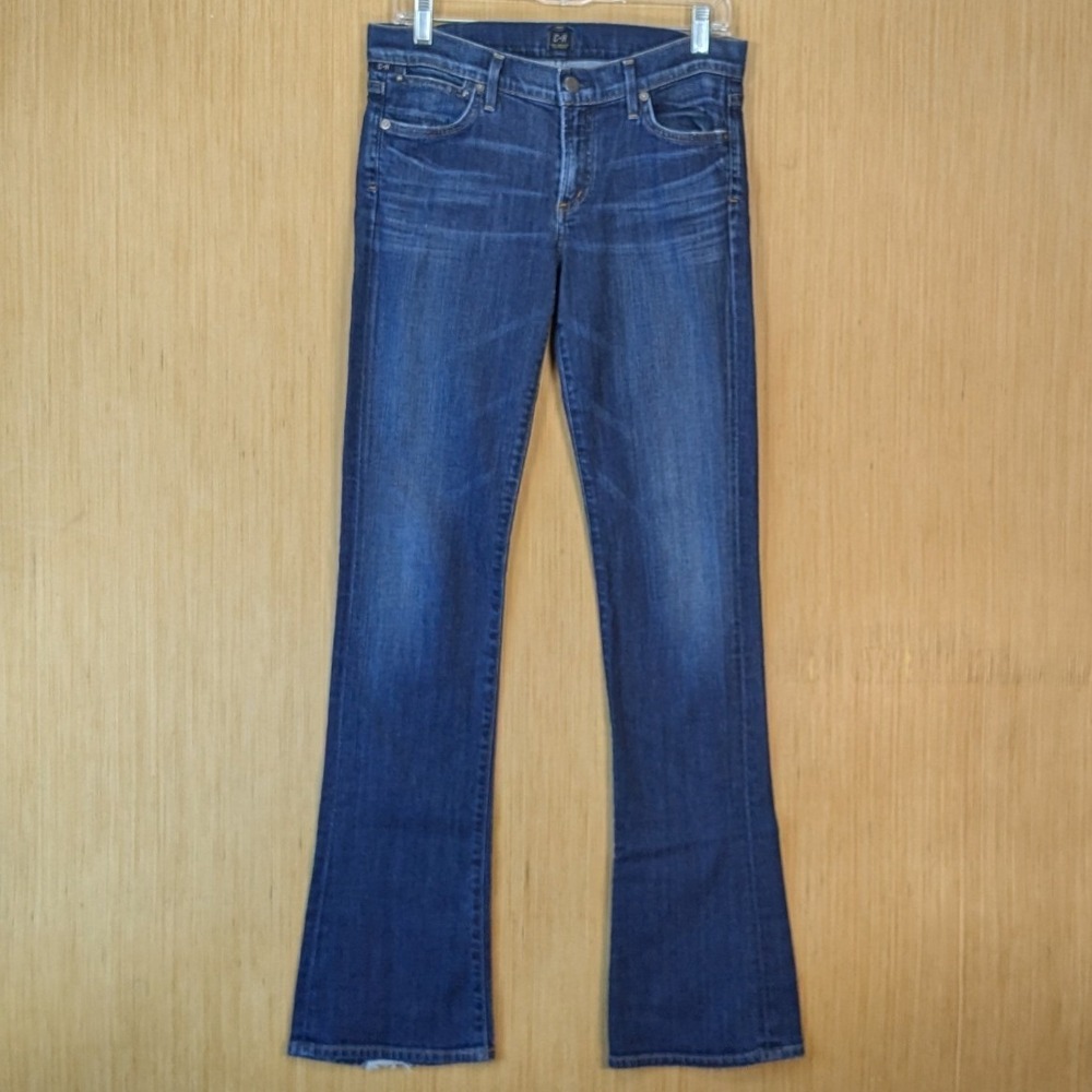 Citizens of Humanity Emannuelle Slim Bootcut Jeans Low Rise Dark‎ Wash Women 30